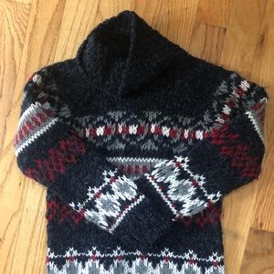 Zara boys size 6 intarsia sweater